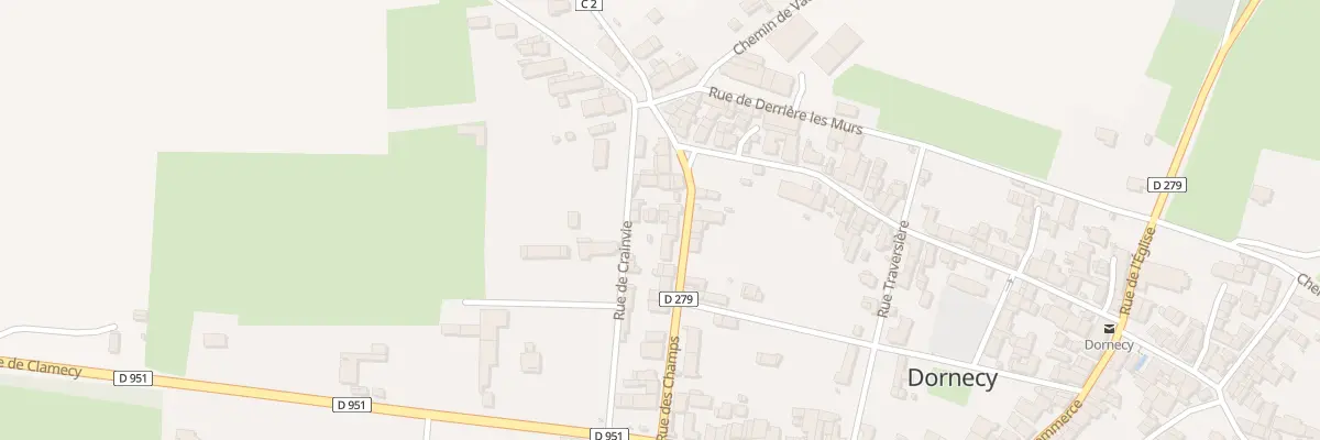 Plan du 21 Rue des Champs à Dornecy