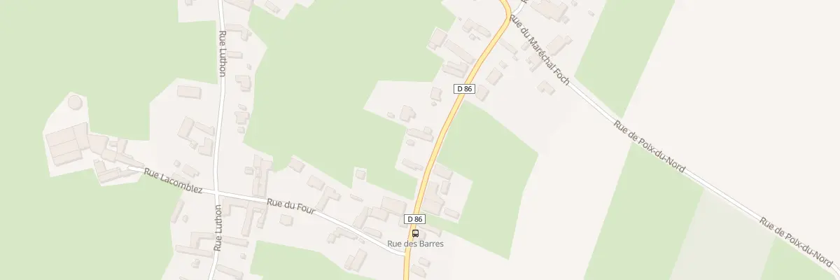 Plan du 9 Rue des Barres à Neuville-en-Avesnois