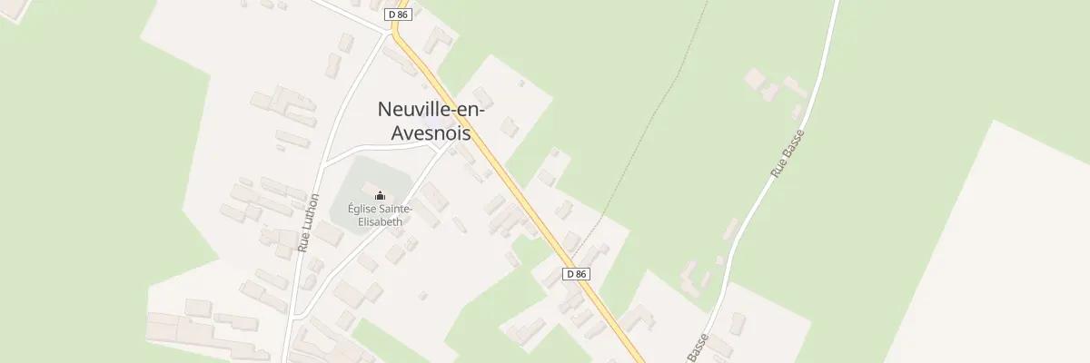 Plan du 14 Rue du Maréchal Foch à Neuville-en-Avesnois