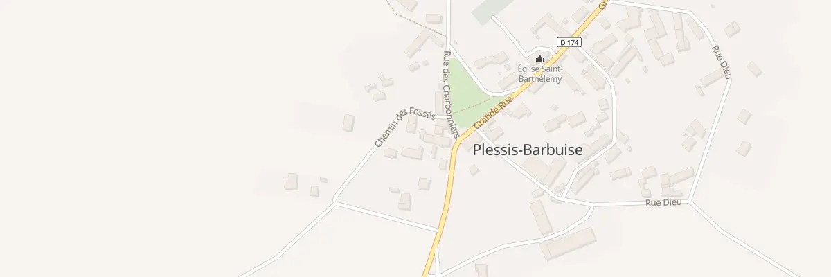 Plan du 36 Derriere le Village à Plessis-Barbuise