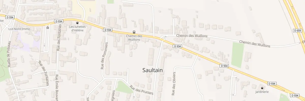 Plan du 112 Av Henri Barbusse à Saultain