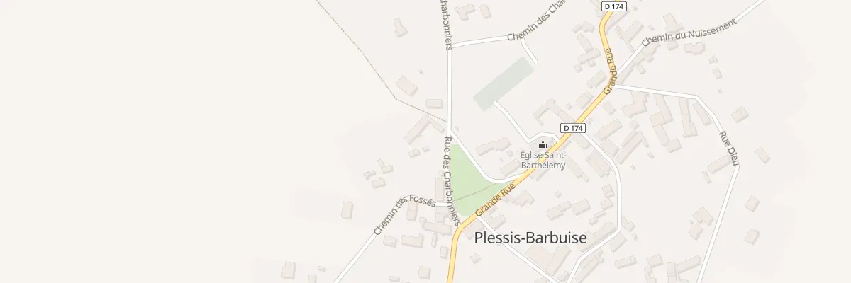 Plan du 5 Rue des Charbonniers à Plessis-Barbuise