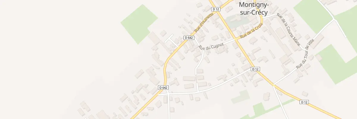 Plan du 77 Rue du Riez à Montigny-sur-Crécy