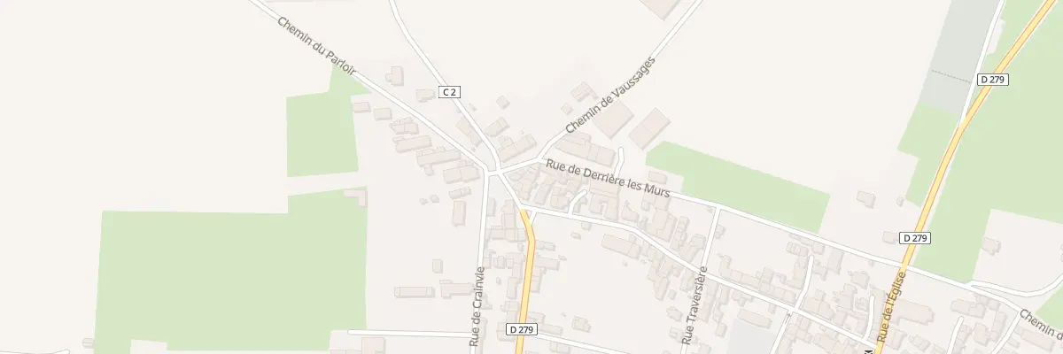 Plan du 109 Le Bourg à Dornecy