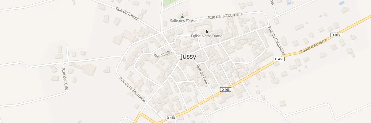 Plan du 23 Gr Grande Rue à Jussy