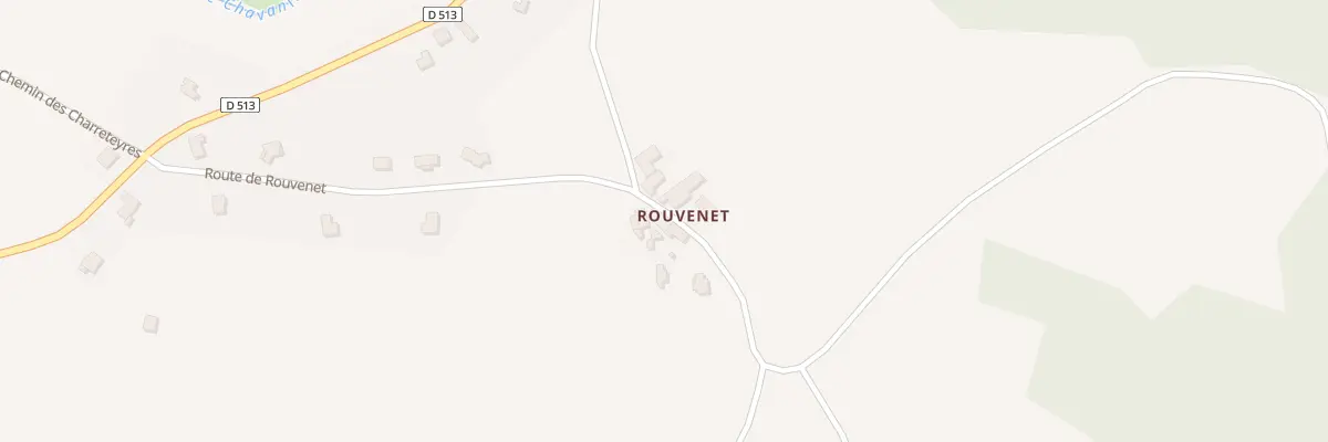 Plan du 14 Rouvenet à Chavaniac-Lafayette