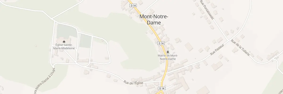 Plan du 5B Rue de Chatillon à Mont-Notre-Dame