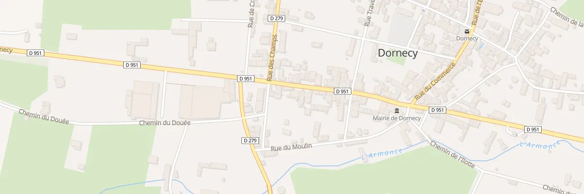 Plan du 31 Rue Marié Davy à Dornecy