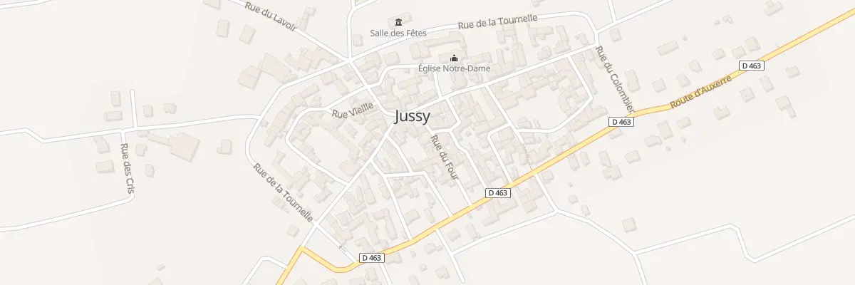 Plan du 4 Rue du Four à Jussy