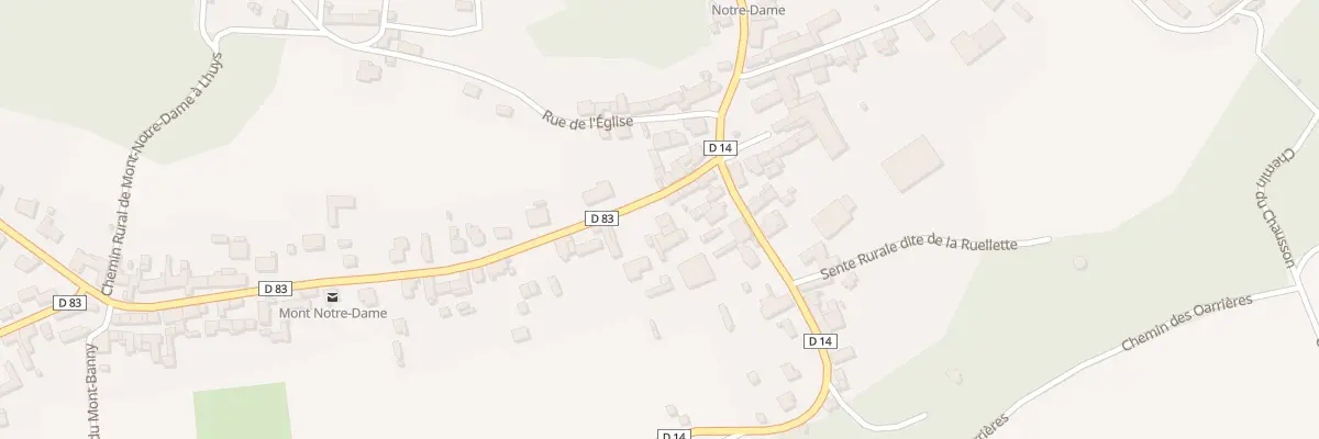 Plan du 3B Rue de la Chesnée à Mont-Notre-Dame