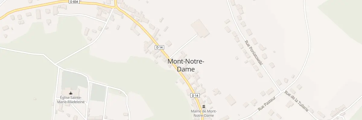 Plan du 26 Rue de Chatillon à Mont-Notre-Dame