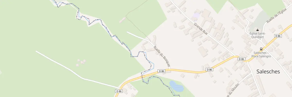 Plan du 3 Rle du Bosquet à Salesches