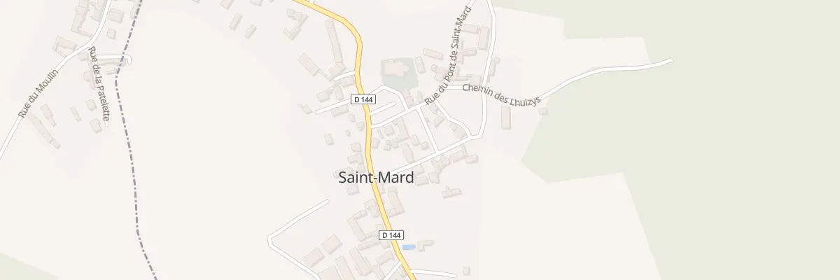 Plan du 1 Che des Ecoliers à Saint-Mard