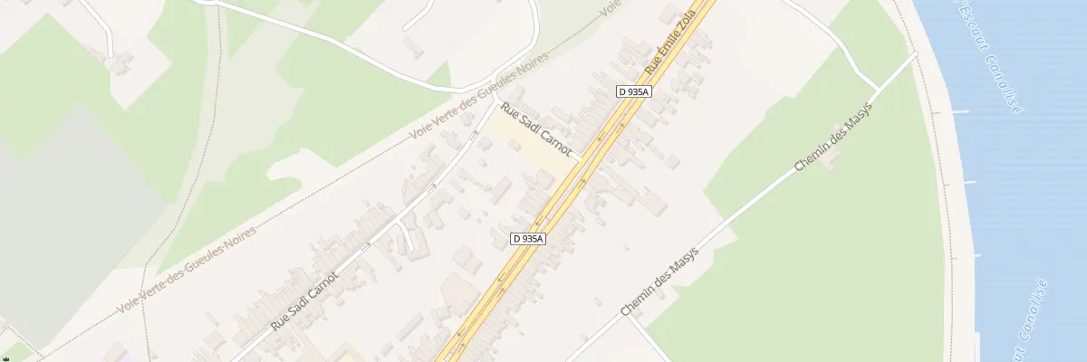 Plan du 145 Rue Emile Zola à Fresnes-sur-Escaut
