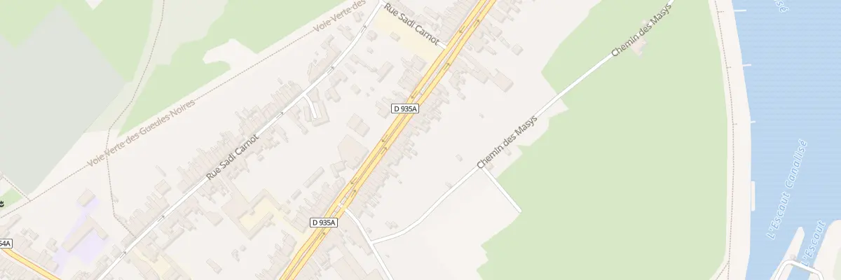 Plan du 138 Rue Emile Zola à Fresnes-sur-Escaut