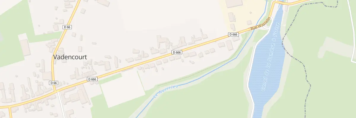 Plan du 32 Rue Wasselin à Vadencourt