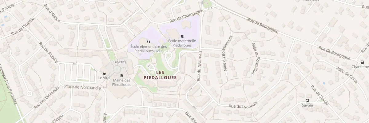 Plan du 4 Pl de l’Ile de France à Auxerre