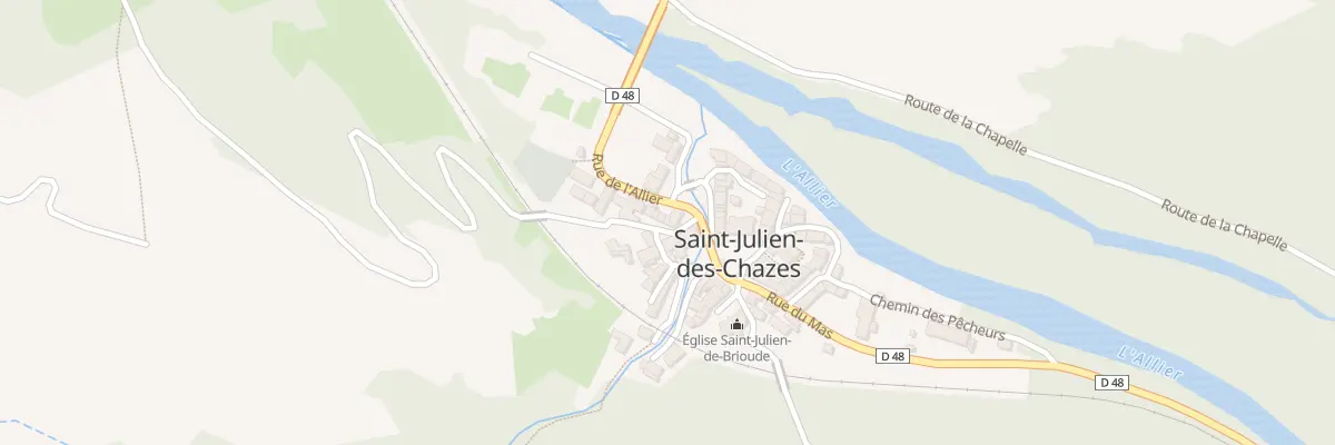 Plan du 5049 Le Bourg à Saint-Julien-des-Chazes