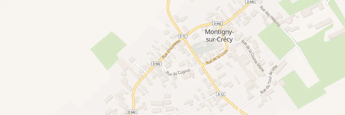 Plan du 118 Rue d’Huinette à Montigny-sur-Crécy