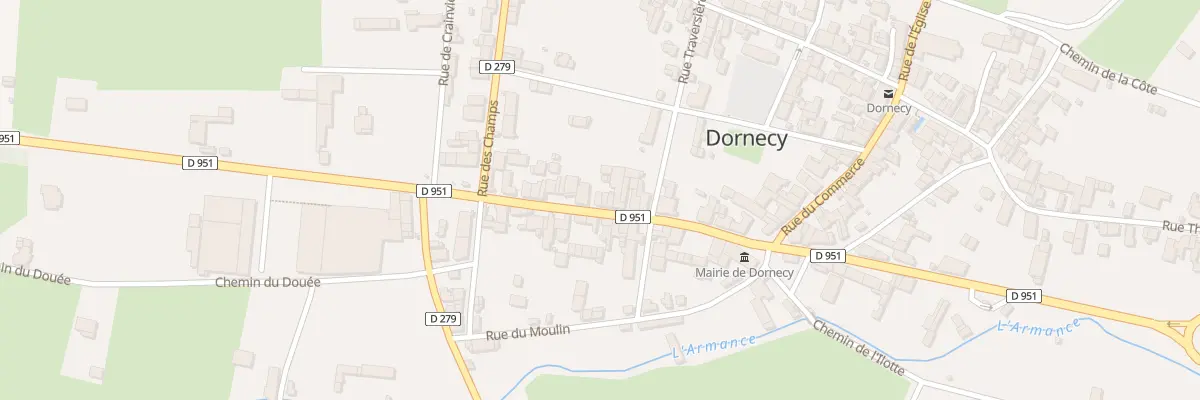 Plan du 20 Rue Marié Davy à Dornecy