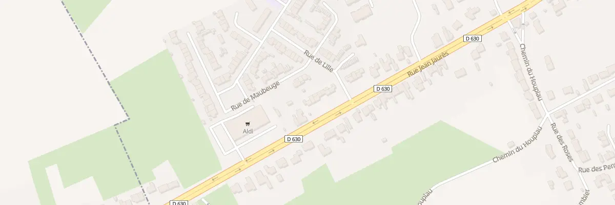 Plan du 31 Rue Jean Jaurès à Onnaing
