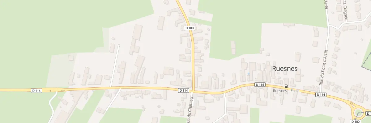 Plan du 3 Rue de Sepmeries à Ruesnes