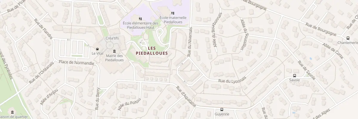 Plan du 6 Rue du Dauphiné à Auxerre