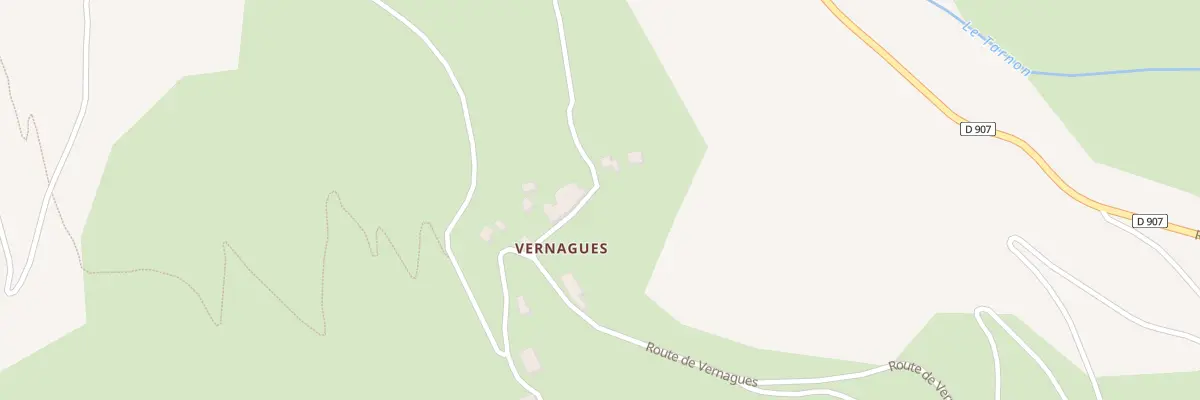 Plan du 5068 Vernagues à Cans et Cévennes