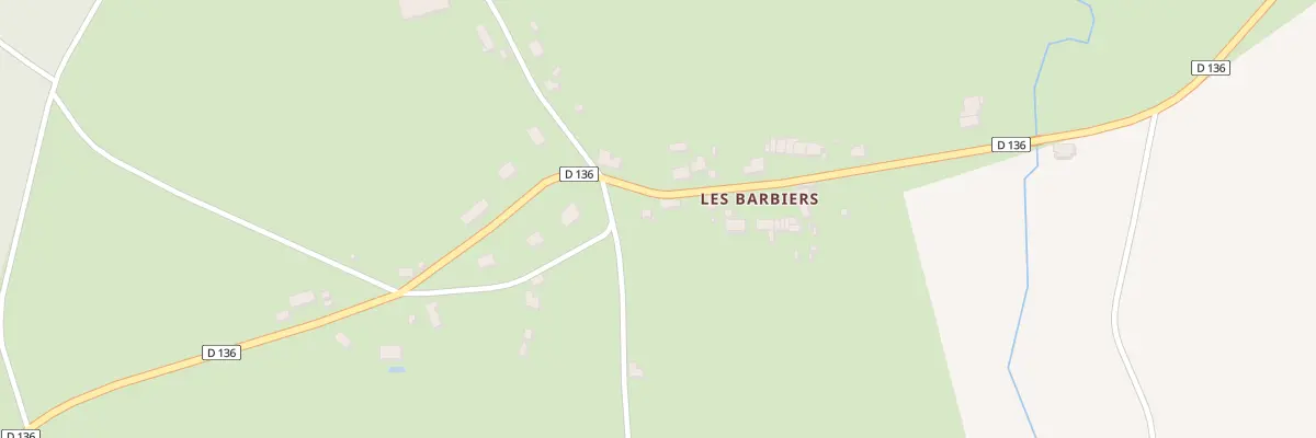 Plan du 2 Les Barbiers à Verneuil