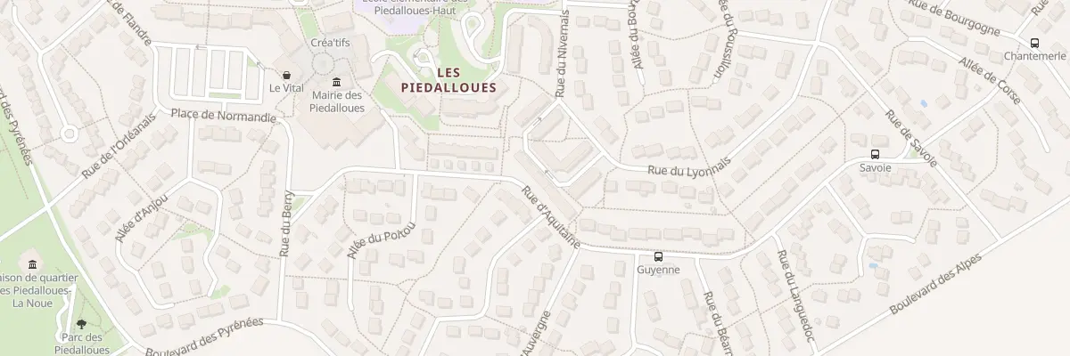 Plan du 18 Rue du Dauphiné à Auxerre