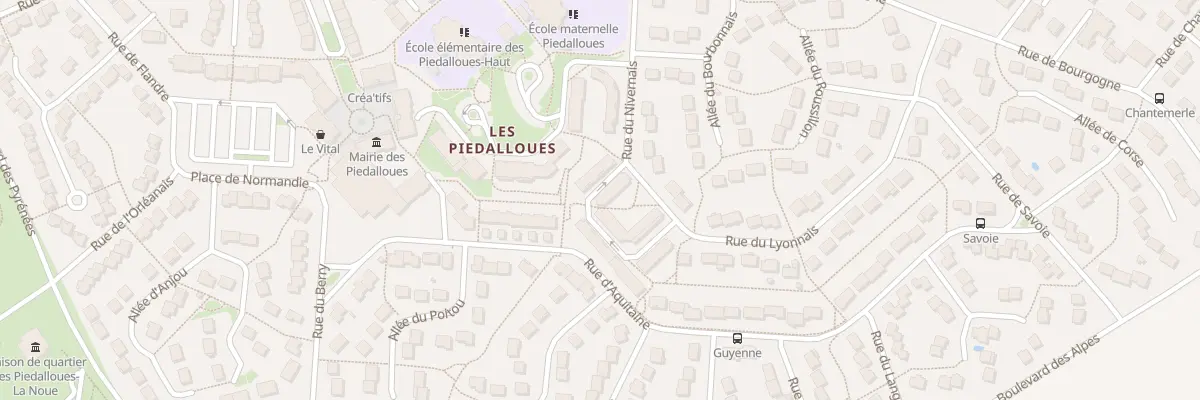 Plan du 7 Rue du Dauphiné à Auxerre