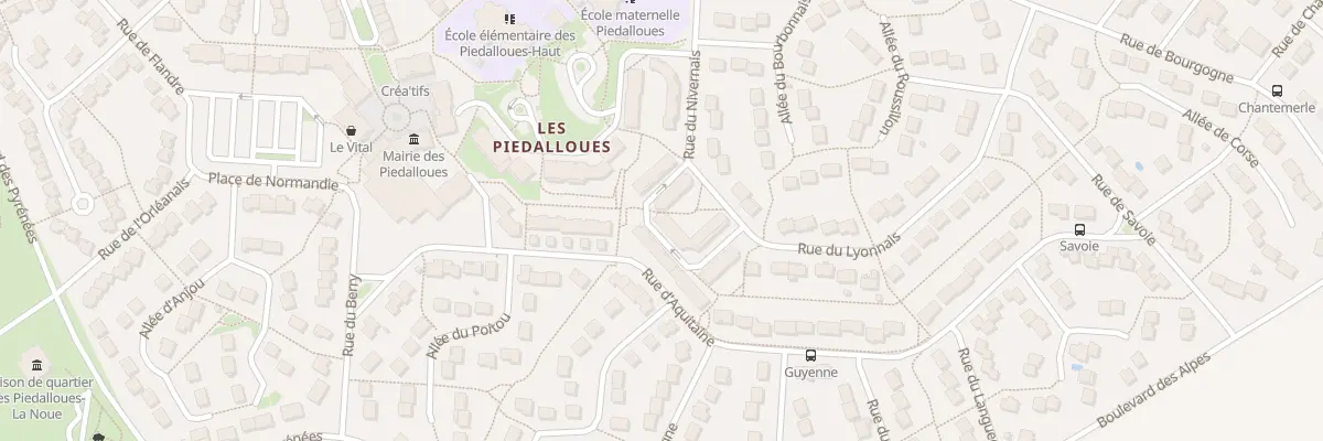Plan du 9 Rue du Dauphiné à Auxerre