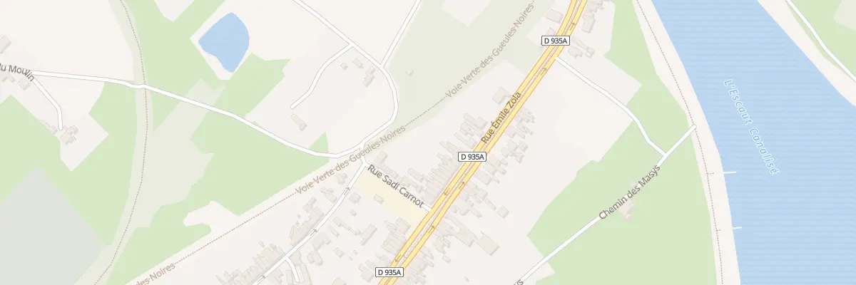 Plan du 173 Rue Emile Zola à Fresnes-sur-Escaut