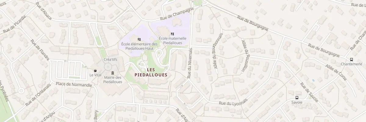 Plan du 6 Rue du Nivernais à Auxerre