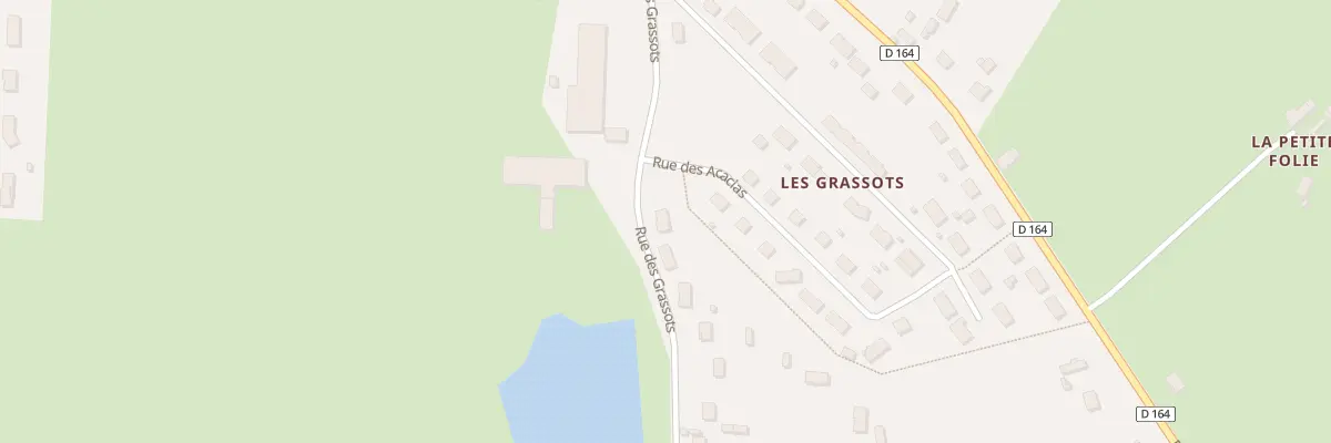 Plan du 9 Rue des Grassots à Thiel-sur-Acolin