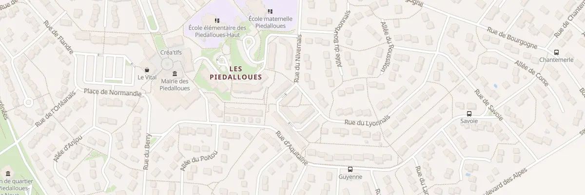 Plan du 3 Rue du Dauphiné à Auxerre