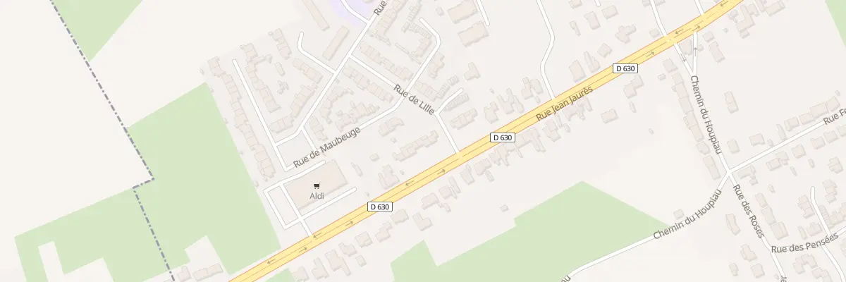 Plan du 37 Rue Jean Jaurès à Onnaing