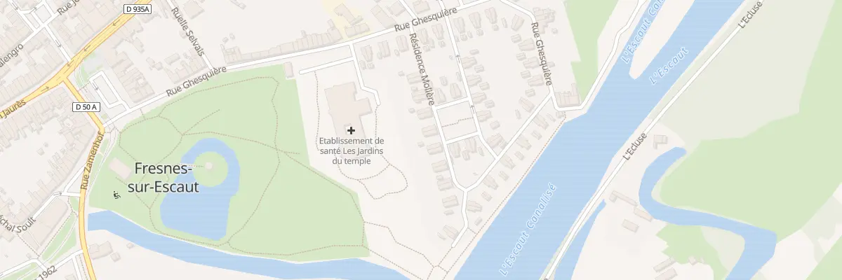 Plan du 16 Rue Moliere à Fresnes-sur-Escaut