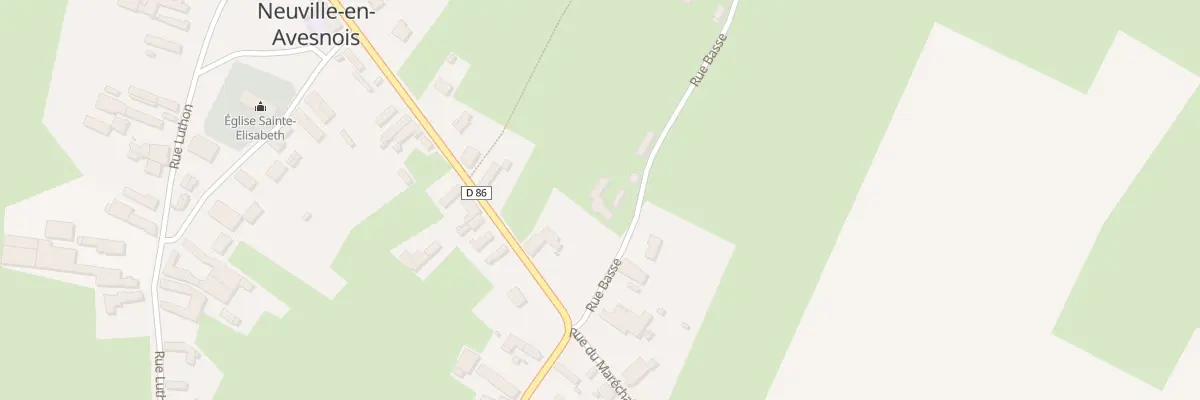 Plan du 1 Rue Basse à Neuville-en-Avesnois