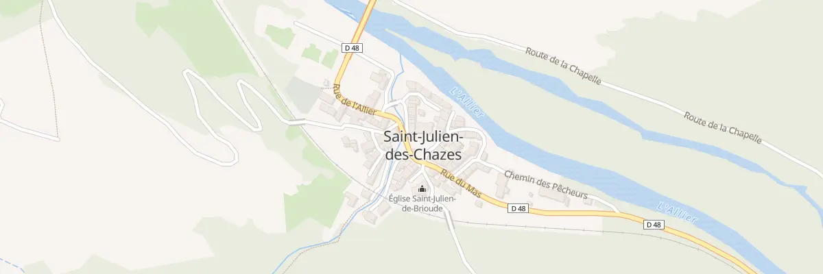 Plan du 5028 Le Bourg à Saint-Julien-des-Chazes