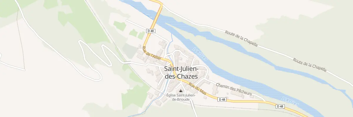 Plan du 5031 Le Bourg à Saint-Julien-des-Chazes