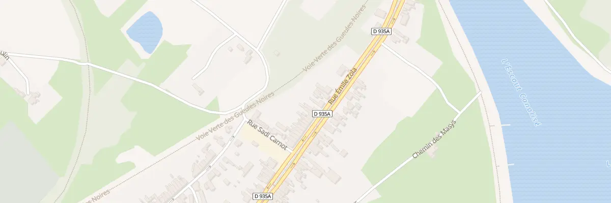 Plan du 177 Rue Emile Zola à Fresnes-sur-Escaut