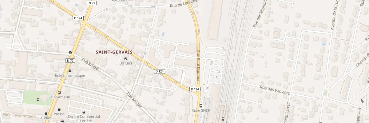 Plan du 53B Av de la Tournelle à Auxerre