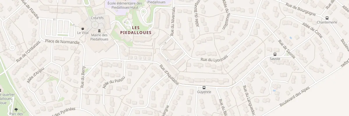 Plan du 17 Rue du Dauphiné à Auxerre