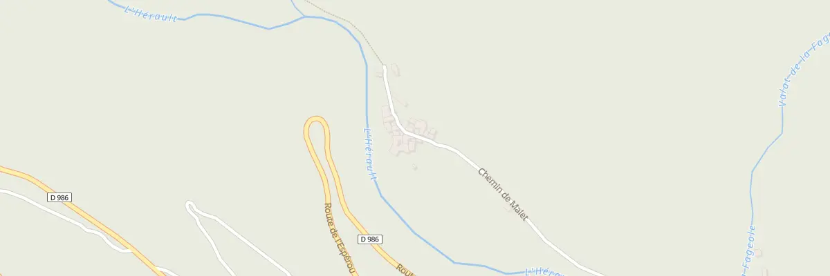 Plan du 5983 Mallet à Val-d’Aigoual