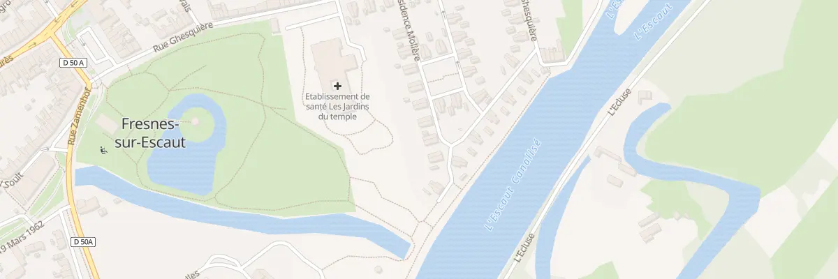 Plan du 21 Rue Moliere à Fresnes-sur-Escaut