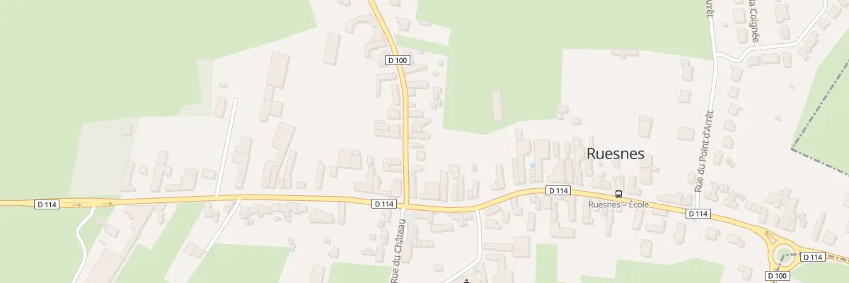 Plan du 4 Rue de Sepmeries à Ruesnes