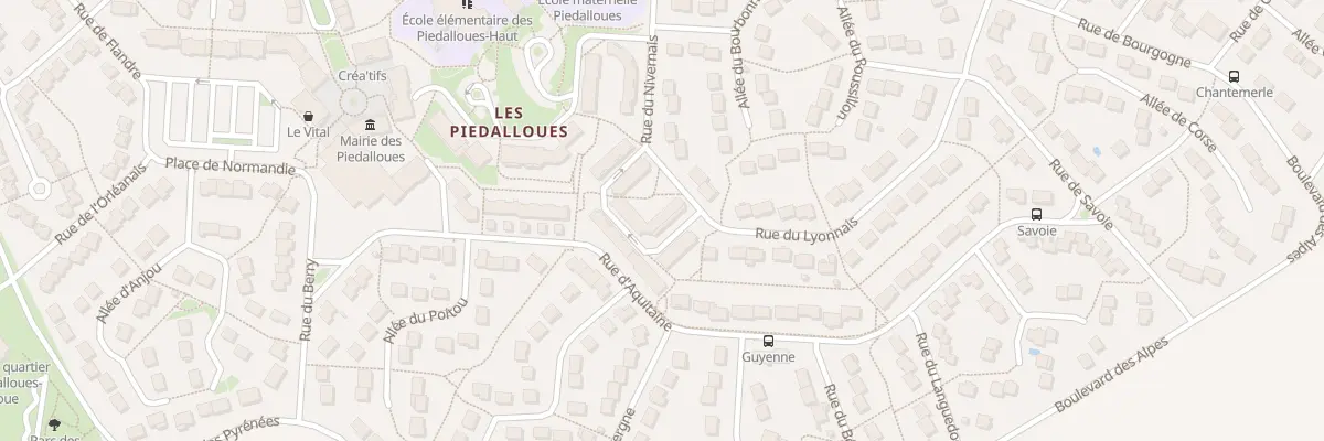 Plan du 19 Rue du Dauphiné à Auxerre