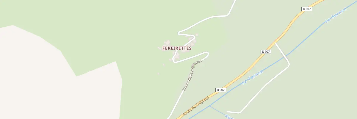 Plan du 5094 Ferreyrettes à Cans et Cévennes