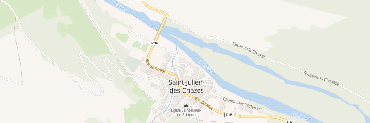 Plan du 5035 Le Bourg à Saint-Julien-des-Chazes